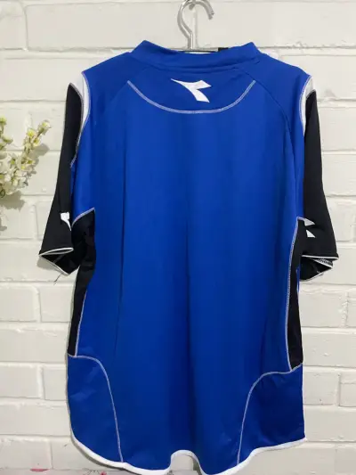 Polera deportiva azul Diadora para hombre - miniatura 2