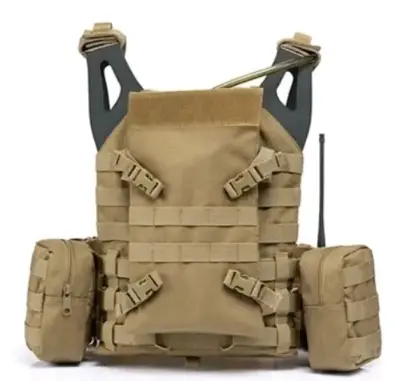 Chaleco táctico Yakeda con mochila de hidratación. - miniatura 2
