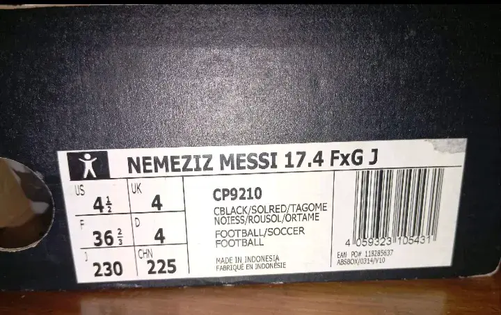 Zapatillas de fútbol Adidas Nemeziz Messi 17.4 - 4