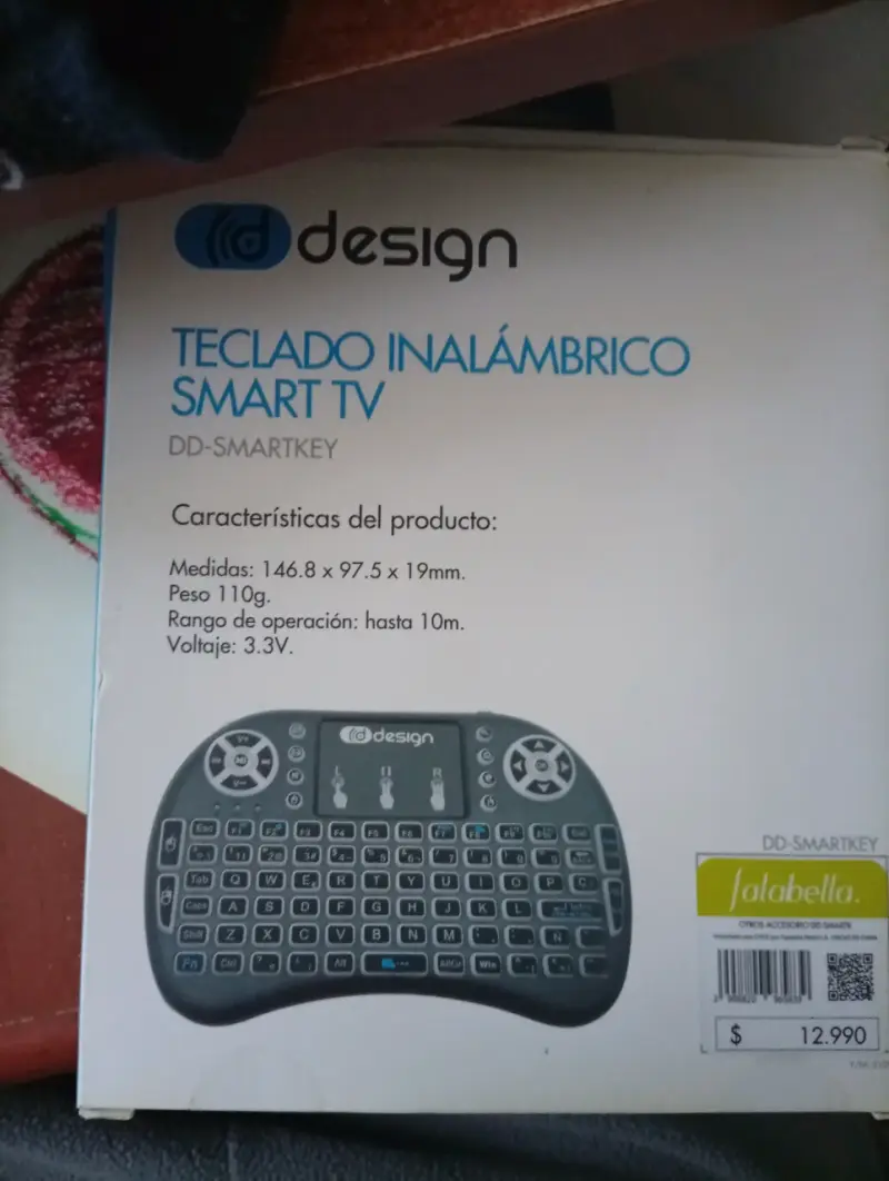 Teclado Inalámbrico para Smart TV Design - 2