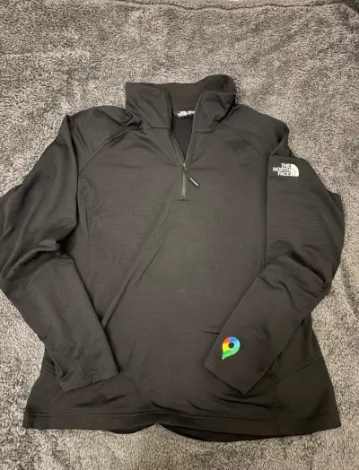 Polerón negro The North Face para mujer - miniatura 1