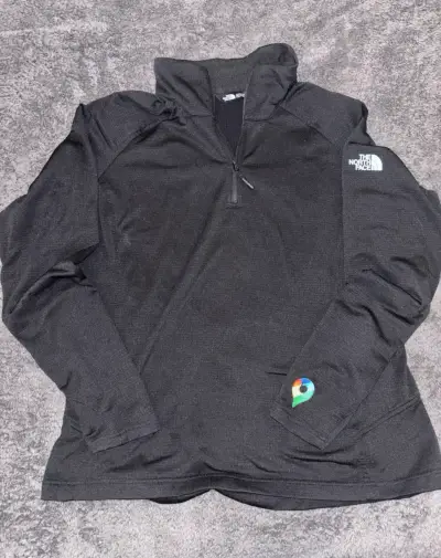 Polerón negro The North Face para mujer - miniatura 2