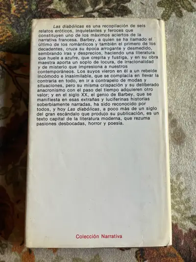 Libro 'Las diabólicas' de Jules Barbey d'Aurevilly - miniatura 3