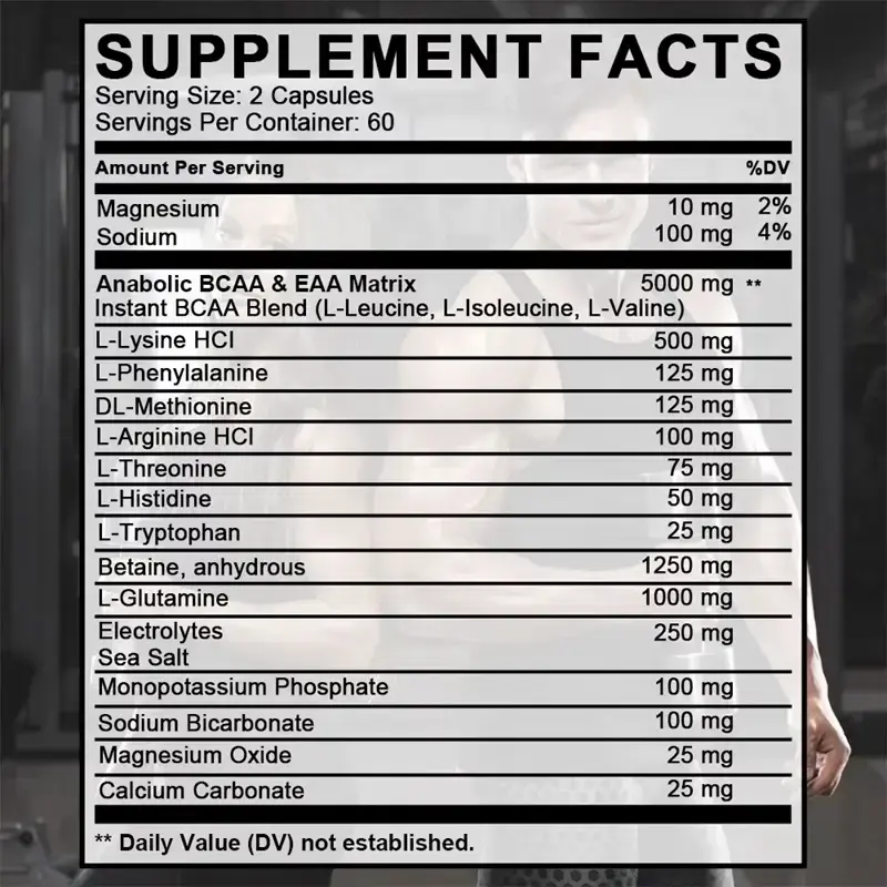 Suplemento Aminos Bunkell para Recuperación Muscular - 5