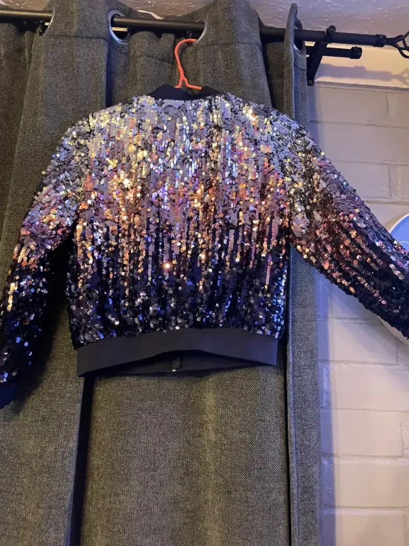 Chaqueta de lentejuelas multicolor para NIÑA - 2
