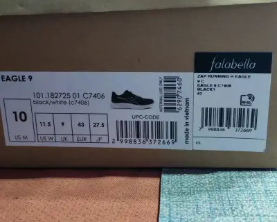 Zapatillas deportivas negras Diadora Eagle 9 - miniatura 4