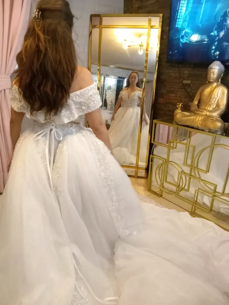 Vestido de Novia un uso traído de Turquia - 2
