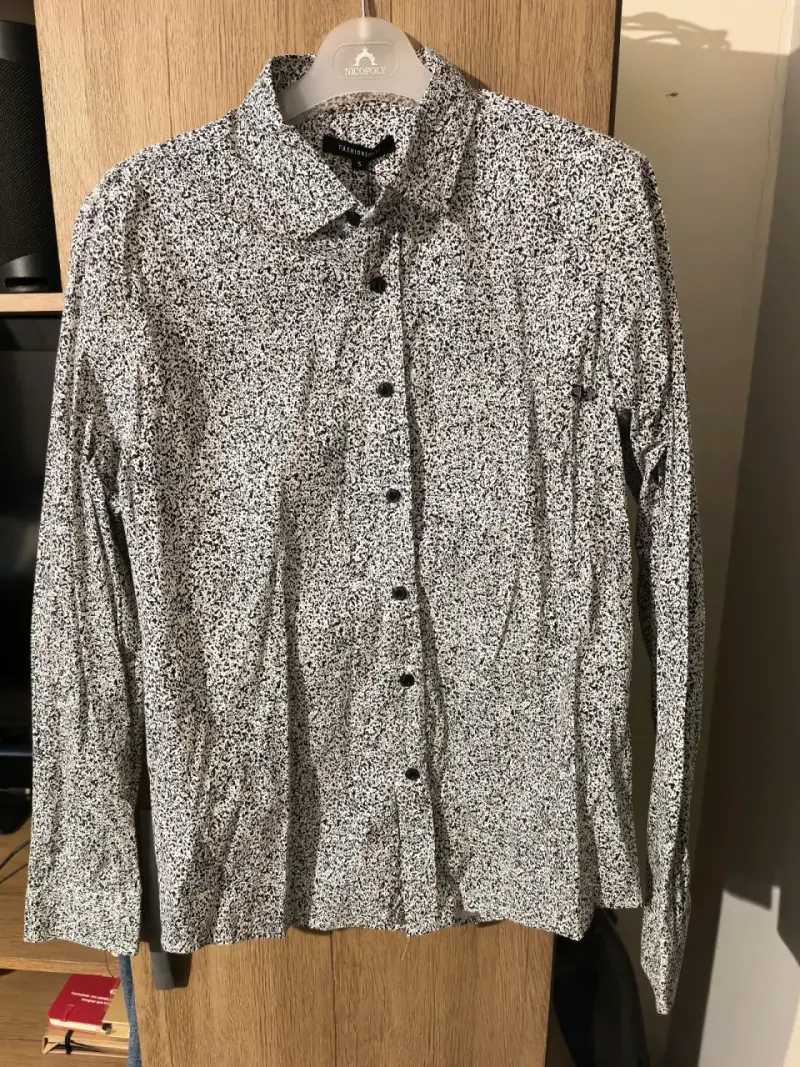 Camisa Manga Larga Estampada Fashion's Park - 2