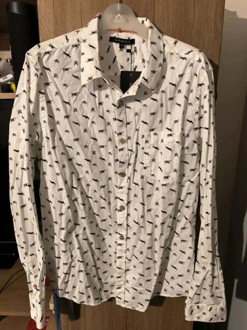 Camisa estampada de insectos Fashion Park - 1