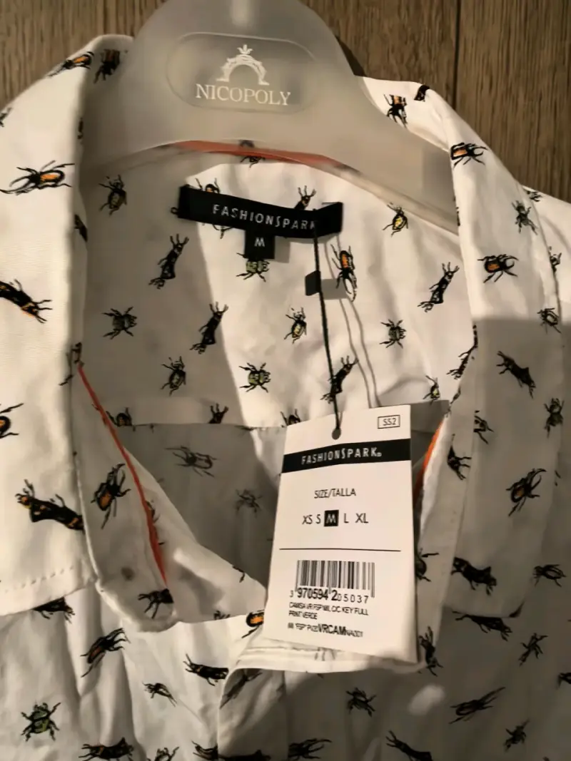 Camisa estampada de insectos Fashion Park - 3