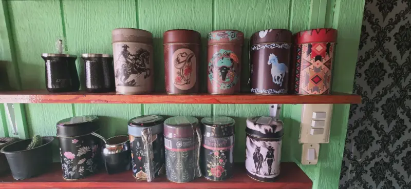 Set de mate yerbero y bombilla - 3