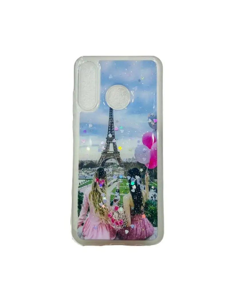 Funda de celular con diseño geométrico colorido - 4