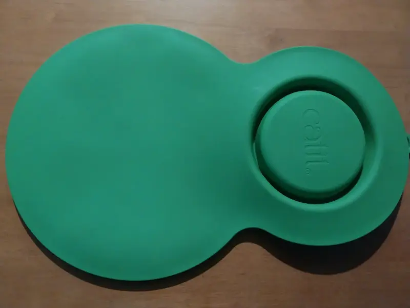 Alfombra de silicona verde para mascotas Catit - 1