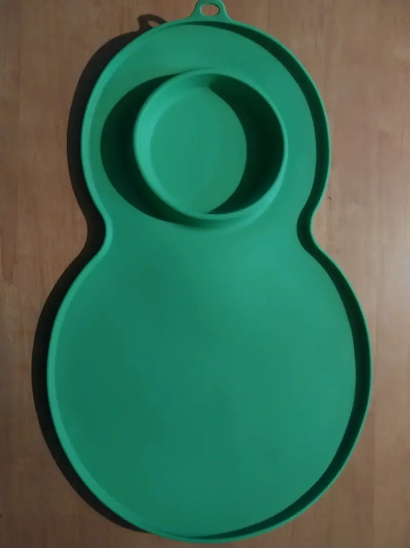Alfombra de silicona verde para mascotas Catit - 2