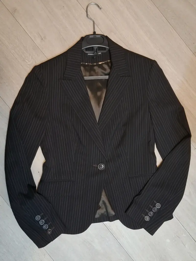 Blazer de Mujer a Rayas Express Design Studio - 1