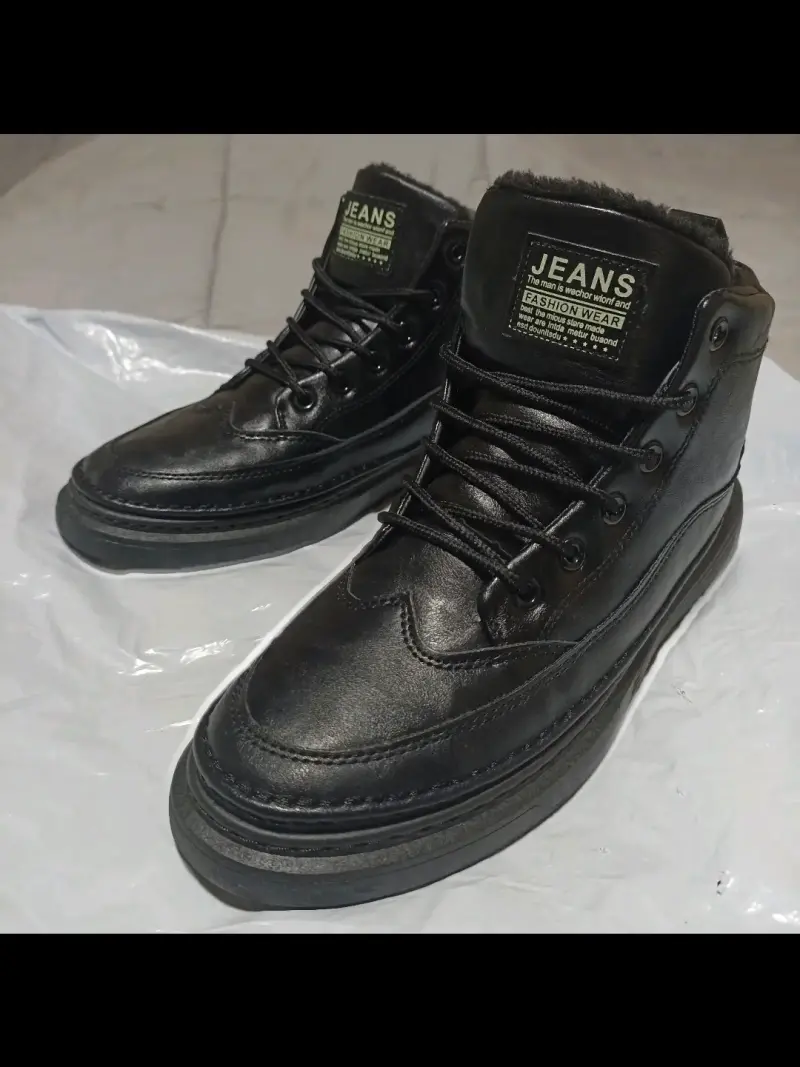 Botines Eco Cuero Hombre Talla 40 - 3