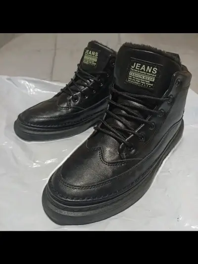 Botines Eco Cuero Hombre Talla 40 - miniatura 3