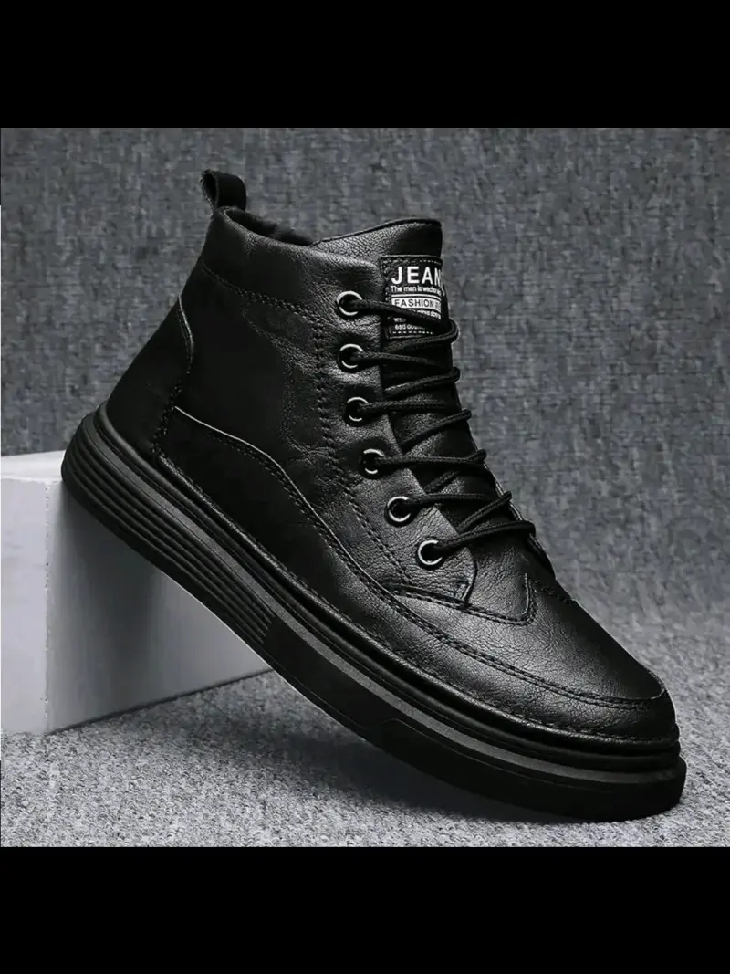 Botines Eco Cuero Hombre Talla 40 - 5