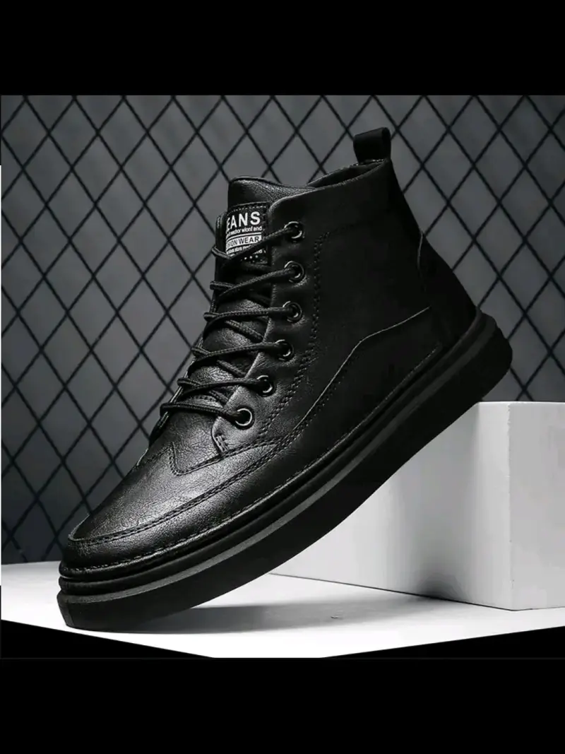 Botines Eco Cuero Hombre Talla 40 - 6