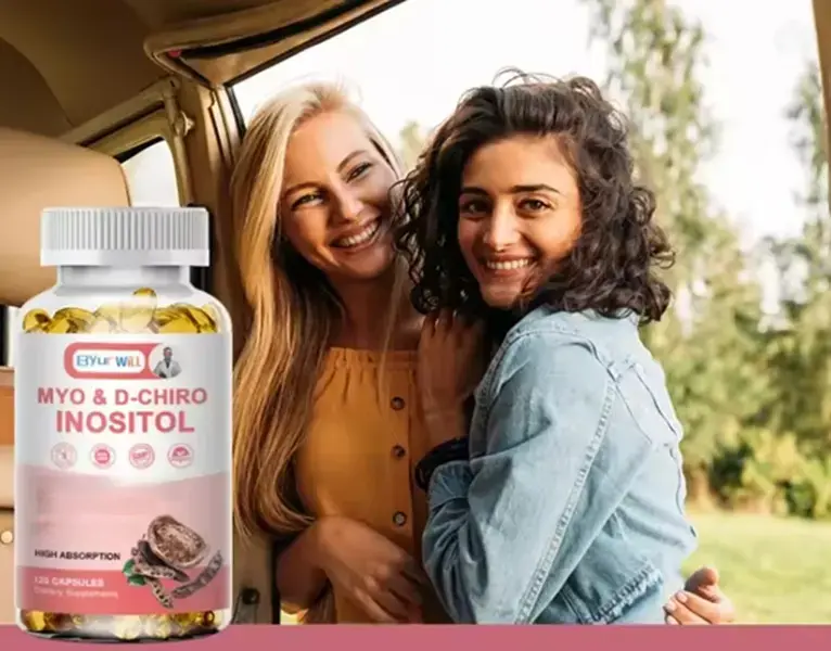 Suplemento Myo & D-Chiro Inositol ByurWill 120 Cáp - 2