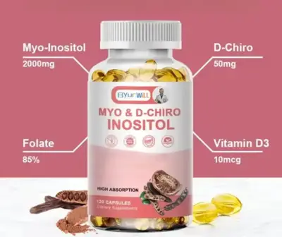 Suplemento Myo & D-Chiro Inositol ByurWill 120 Cáp - miniatura 3