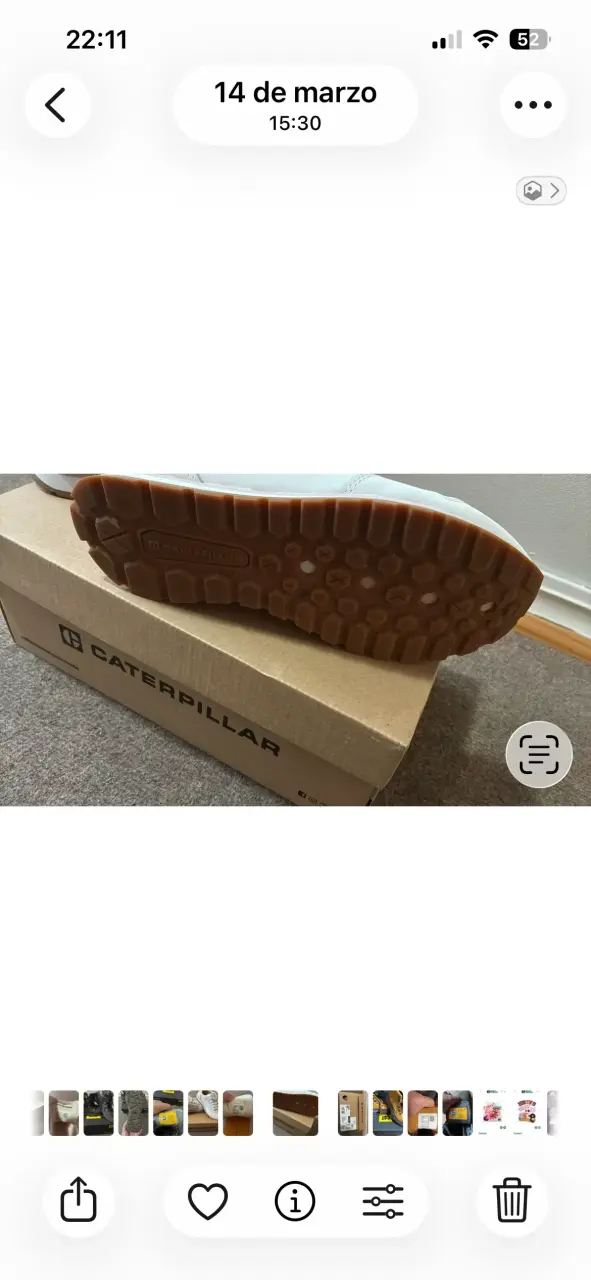 Zapatillas Caterpillar blancas y rosadas para mujer - 2