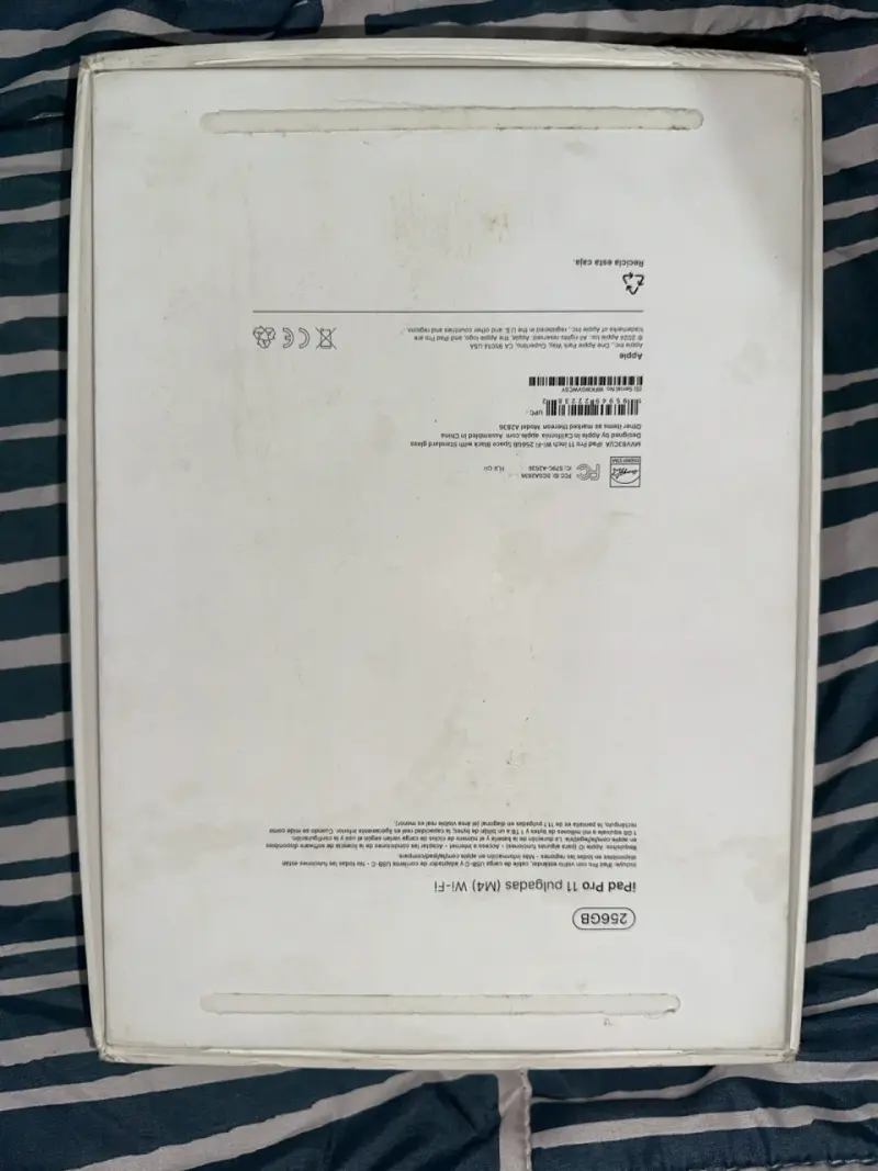 iPad Pro 11 pulgadas M4 256GB con caja - 6