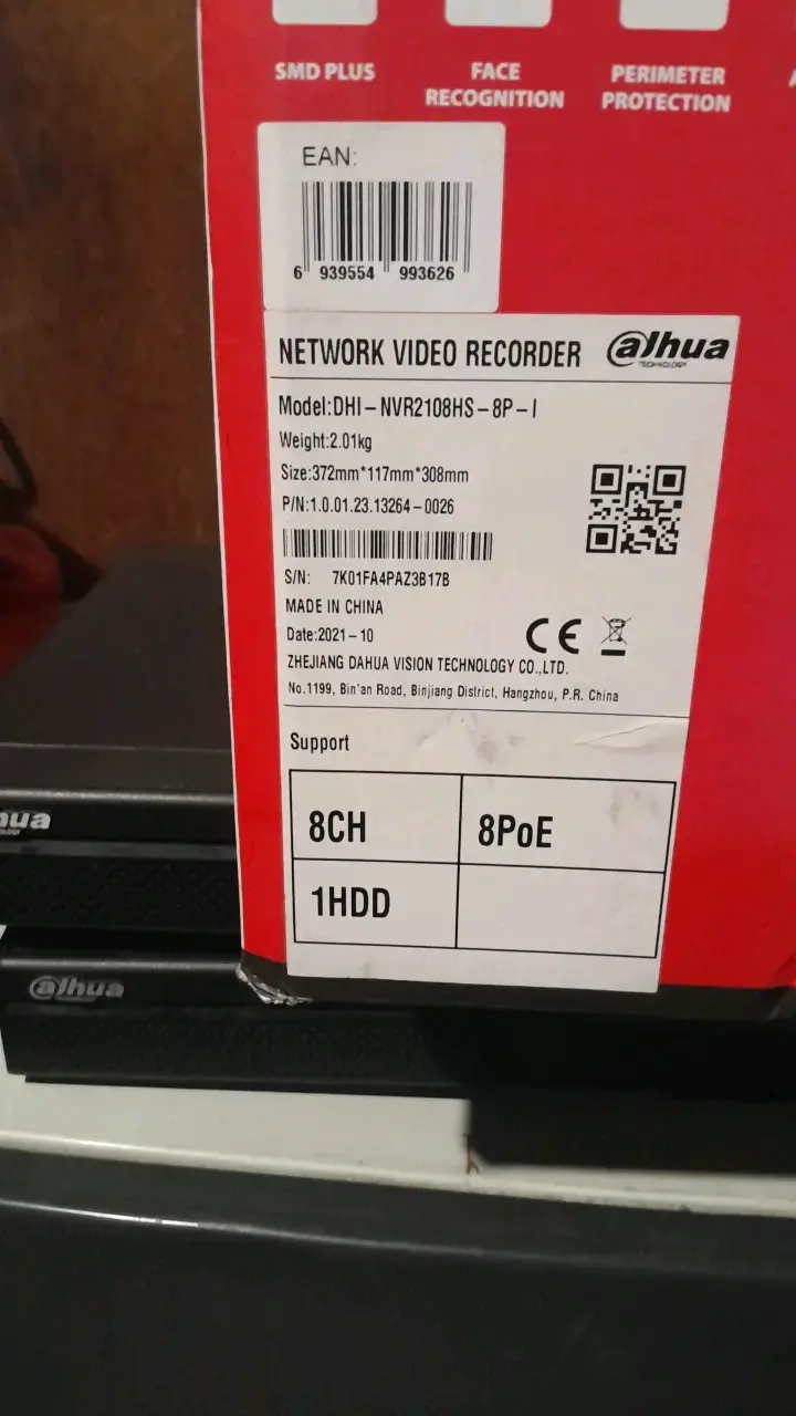 Nvr Dahua WizSense 8CH - 3