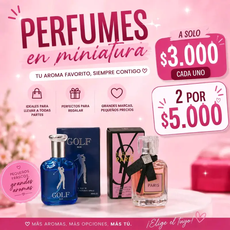 ✨🌸perfumes miniatura y tinta de labios 🌸✨ - 2