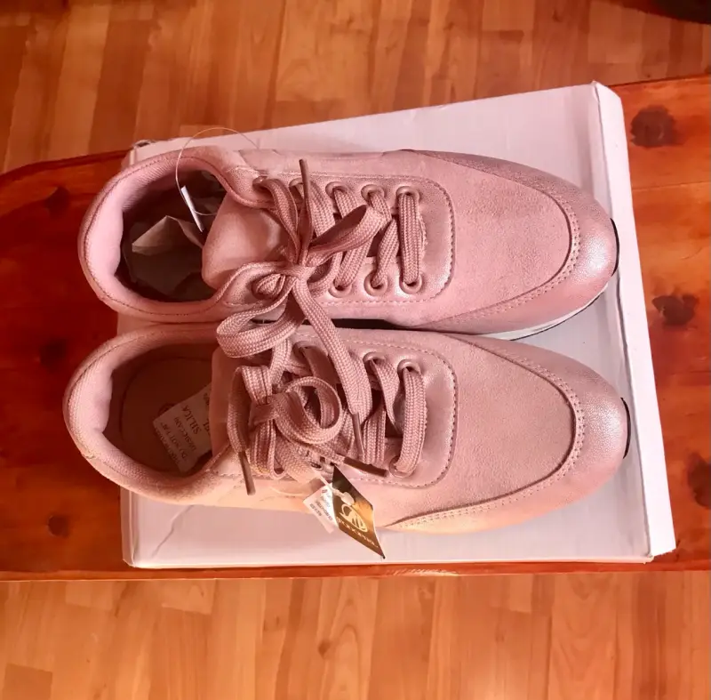 Zapatillas rosadas Todopiel plataforma - 5
