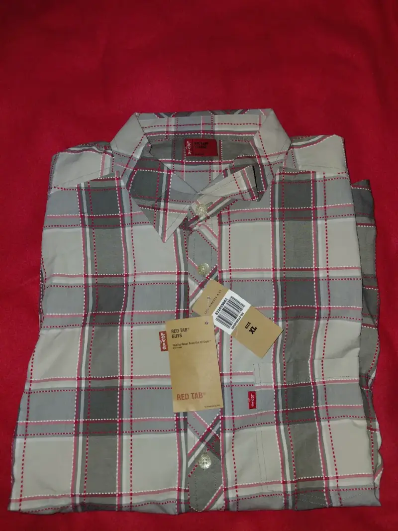 Camisa a cuadros Levi's Red Tab para hombre