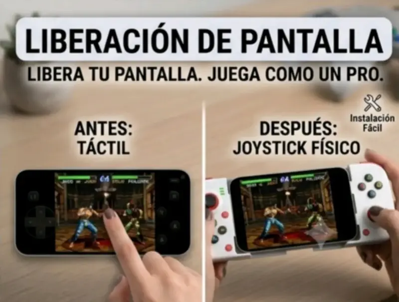 Combo Joystick Bluetooth + 17 mil Juegos Celular - 3