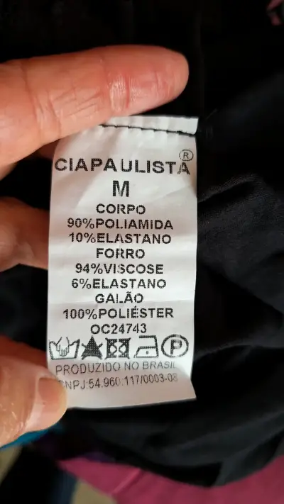 Vestido largo negro de encaje talla  M - miniatura 5