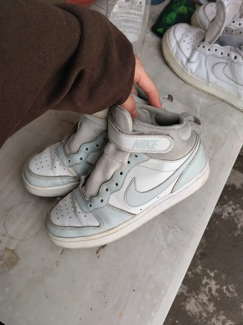 Zapatillas deportivas Nike blancas para niños - 3