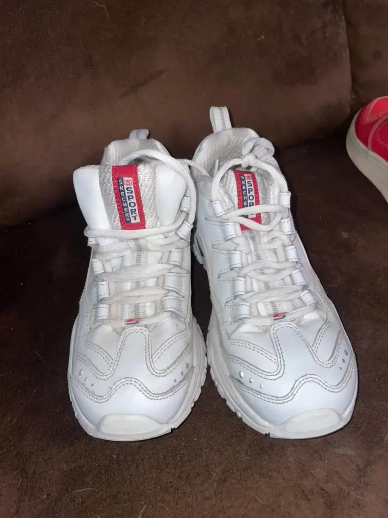 Zapatillas deportivas blancas SKX para mujer - 2