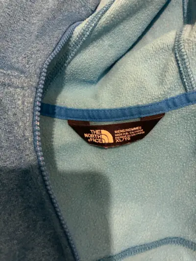 Chaqueta polar azul The North Face para hombre - miniatura 1