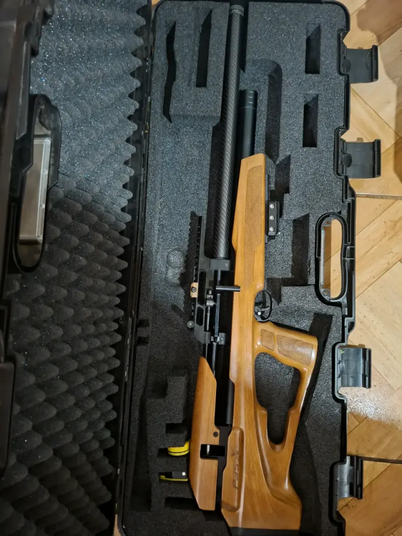 Rifle pcp p35xa casi nuebo con enfundado de fibra - 2
