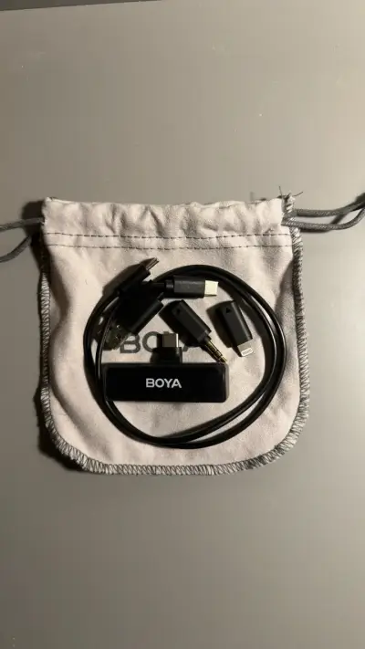 Micrófono inalámbrico BOYA con accesorios - miniatura 5