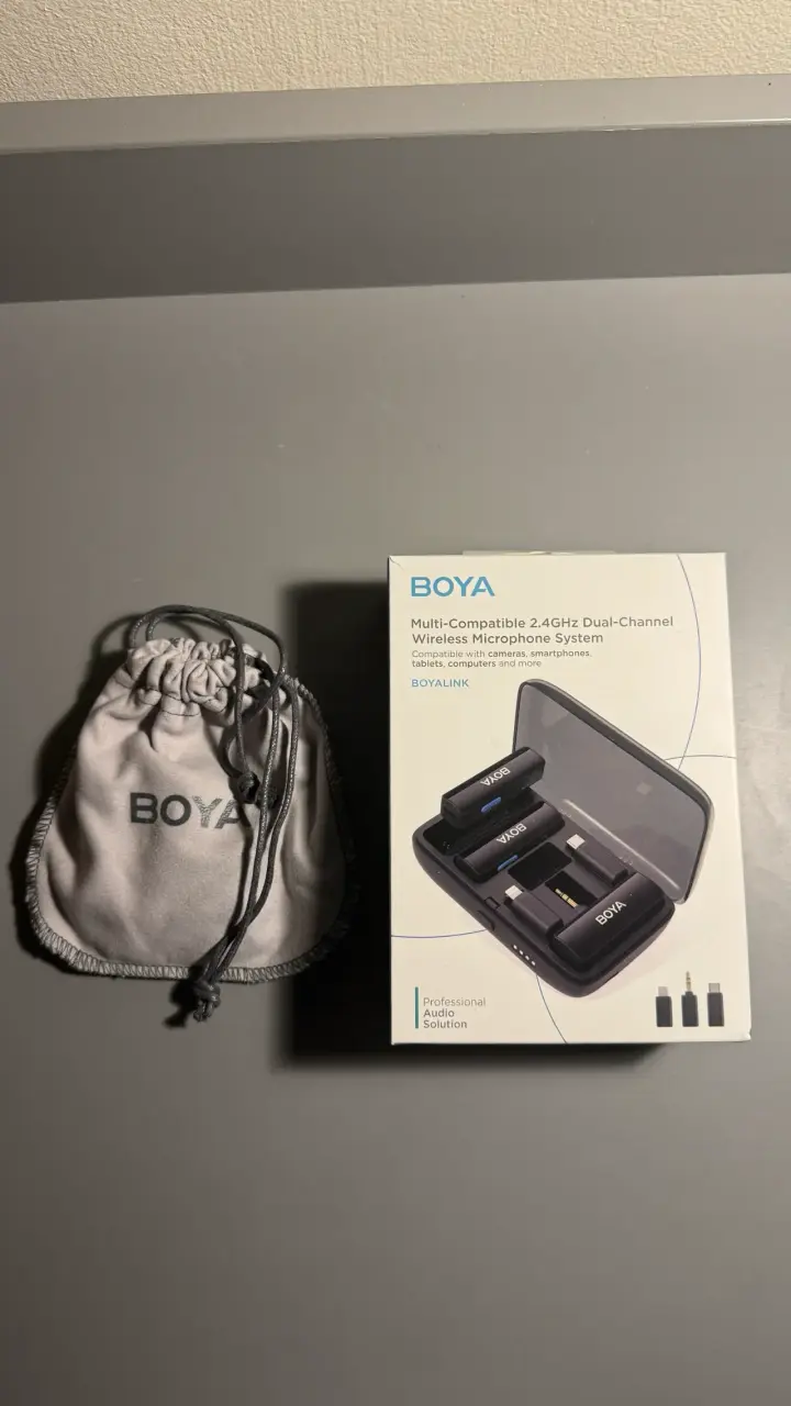 Micrófono inalámbrico BOYA con accesorios - 6
