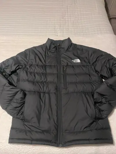 Chaqueta hombre de plumas negra The North Face - miniatura 1