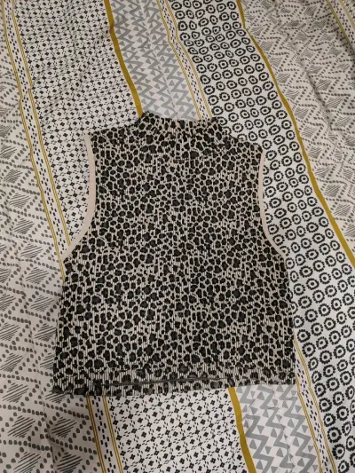 Top sin mangas estampado animal print Americano - miniatura 3