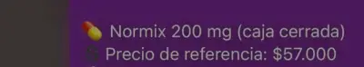Normix 200 mg caja cerrada - miniatura 2