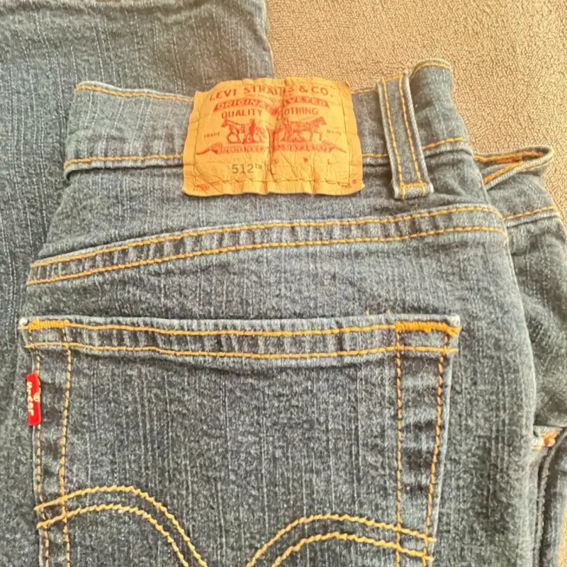 Jeans Levi's 512 Slim Fit Azul - 4