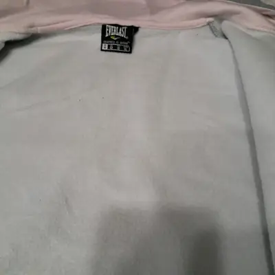 Poleron Everlast mujer gris rosado - miniatura 5