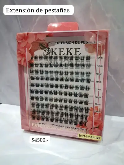 Extensiones de Pestañas Keke Variadas - miniatura 1