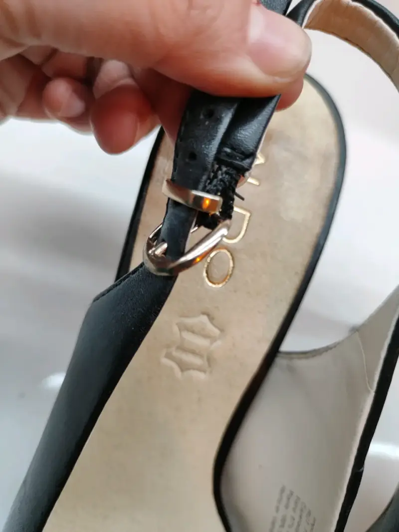 Zapatos de tacón negro elegantes para mujer - 3