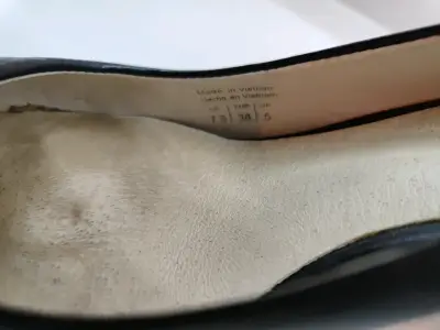 Zapatos de tacón negro elegantes para mujer - miniatura 5