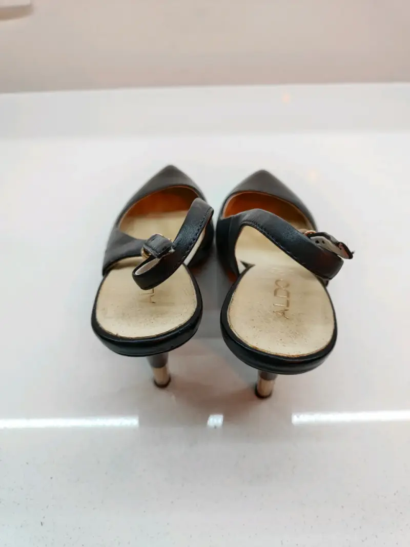Zapatos de tacón negro elegantes para mujer - 6