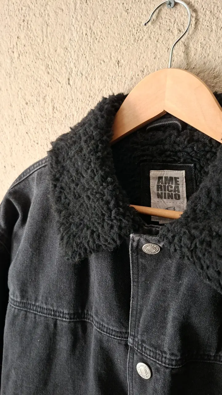 Chaqueta Jeans negra Americanino - 3
