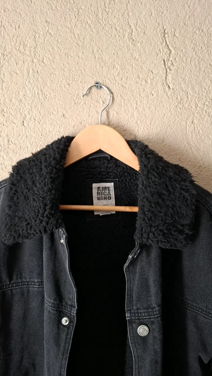 Chaqueta Jeans negra Americanino - 4